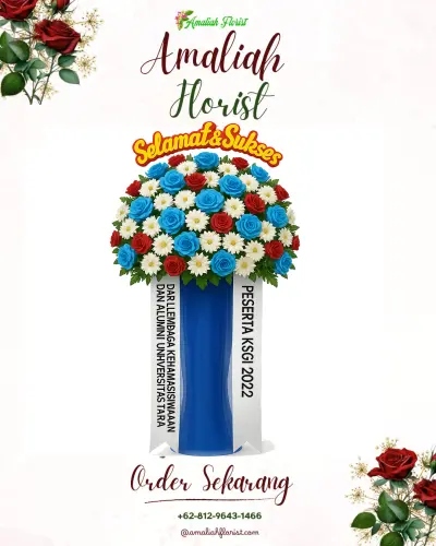 Standing Flower di Lubuk Baja Kota